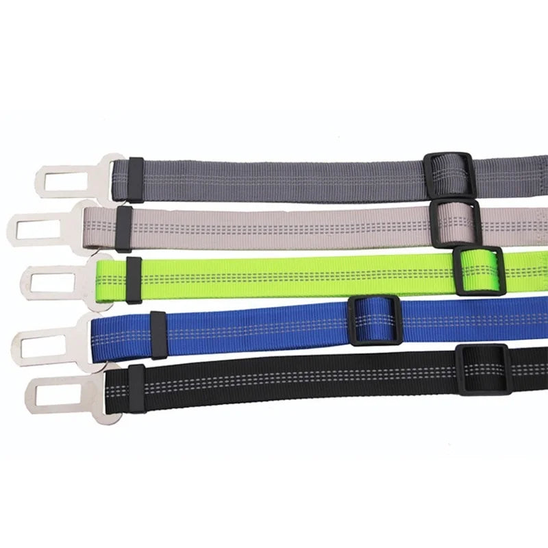 Adjustable Dog Seat Belt & Car Safety Leash for Secure Travel