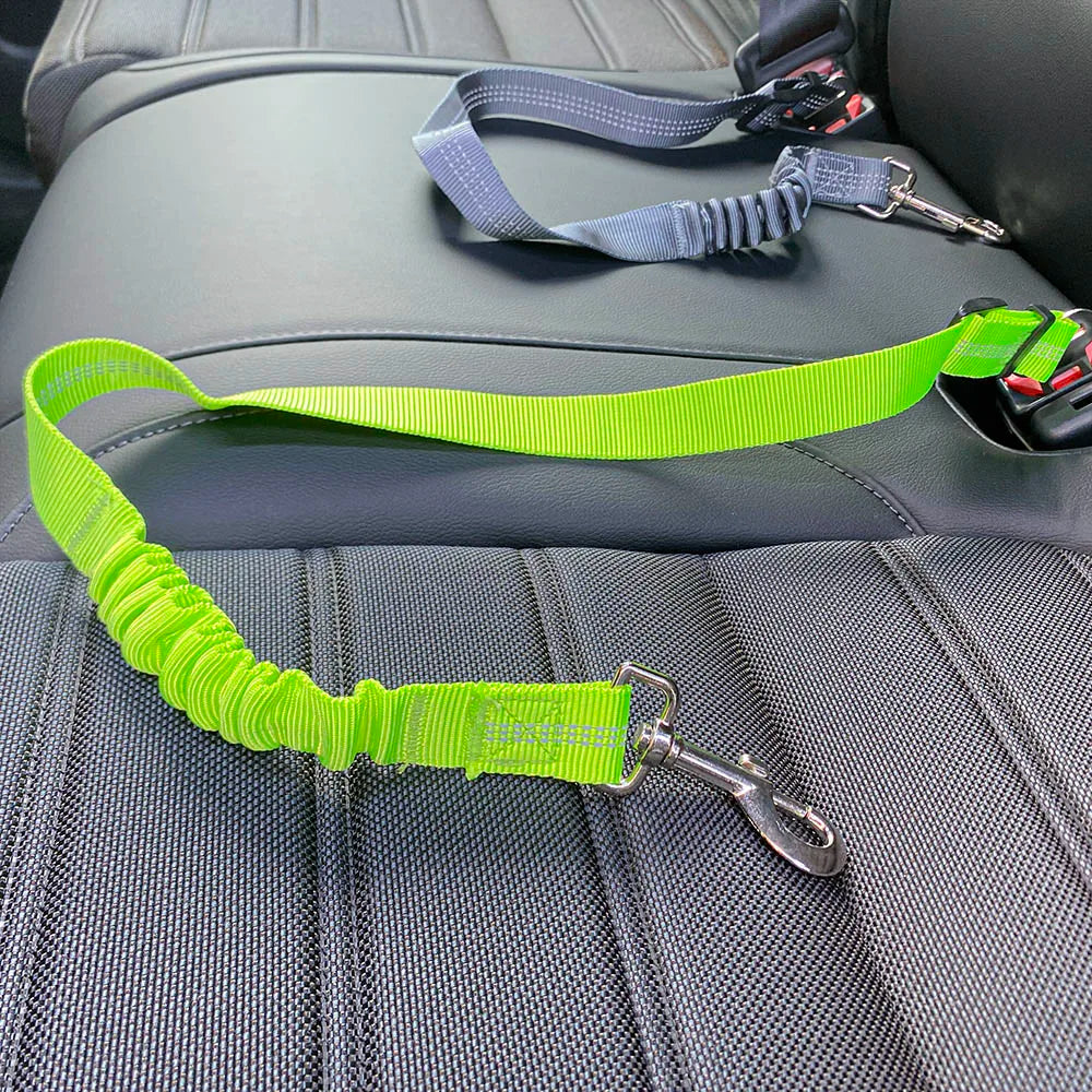 Adjustable Dog Seat Belt & Car Safety Leash for Secure Travel