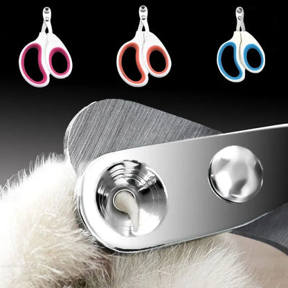 Stainless Steel Cat & Dog Nail Clippers - Safe & Easy to Use