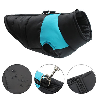 Warm Waterproof Dog Jacket: Winter Vest for Small, Medium & Large Dogs