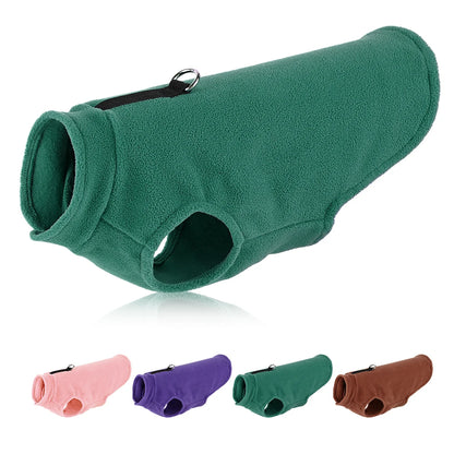 Warm Dog Vest: Soft Winter Cloak for Small & Medium Dogs