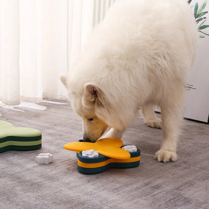 Dog Puzzle Toy: Slow Feeder & Interactive Food Dispenser for IQ Training