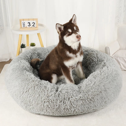 Plush Dog Bed: Washable Sofa Bed for Small, Medium & Large Dogs