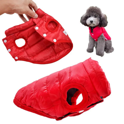 Warm Winter Dog Vest: Clothes for Chihuahuas, French Bulldogs, Yorkies & Small Dogs