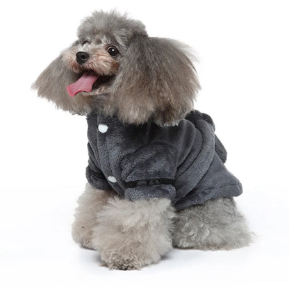 Soft Pet Bathrobe: Quick-Drying Pajamas for Dogs & Cats