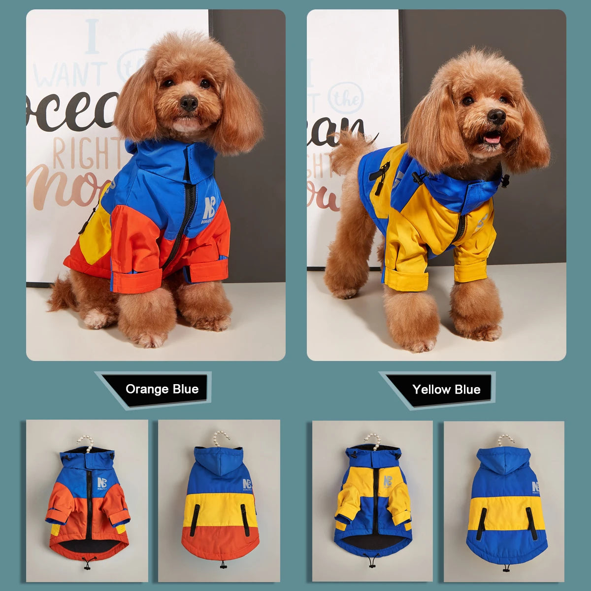 Thickened Fleece Dog Jacket: Waterproof & Windproof Winter Coat for Large Dogs