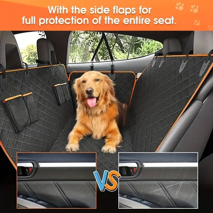 Waterproof & Scratch-Resistant Dog Car Seat Hammock Cover