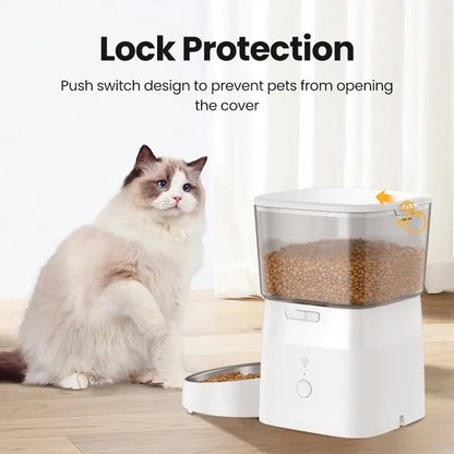 2L WiFi Smart Automatic Pet Feeder with Remote Control