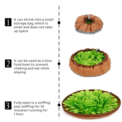 Snuffle Mat for Dogs: Slow Feeder & Anxiety Relief