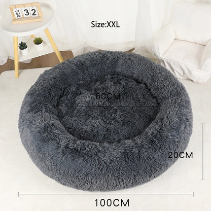 Plush Dog Bed: Washable Sofa Bed for Small, Medium & Large Dogs