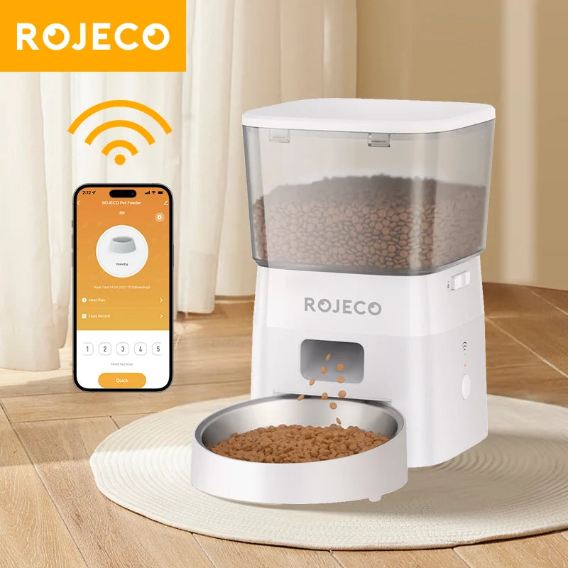 2L WiFi Smart Automatic Pet Feeder with Remote Control