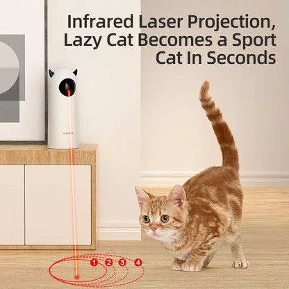 Automatic Interactive Cat Toy: LED Laser Pointer with Smart Teasing Modes